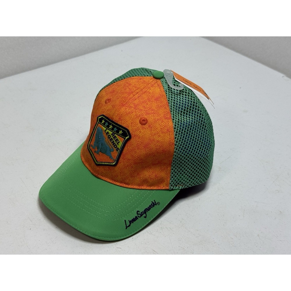 Reel Legends Hat Cap Adjustable Snapback Fishing Outdoors Linea "Lea"‎ Szymanski
